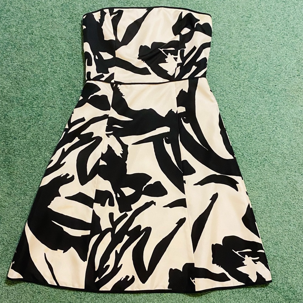 Ann Taylor black and white dress.  Worn twice.
